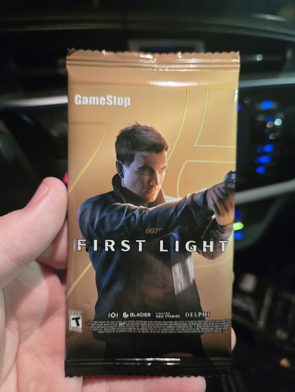 Gamestop Exclusive 007 First Light Preorder Trading Cards - Sealed Pack